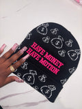 PINK&BLACK HMHM BEANIE