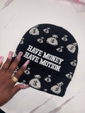 BLACK HMHM BEANIE