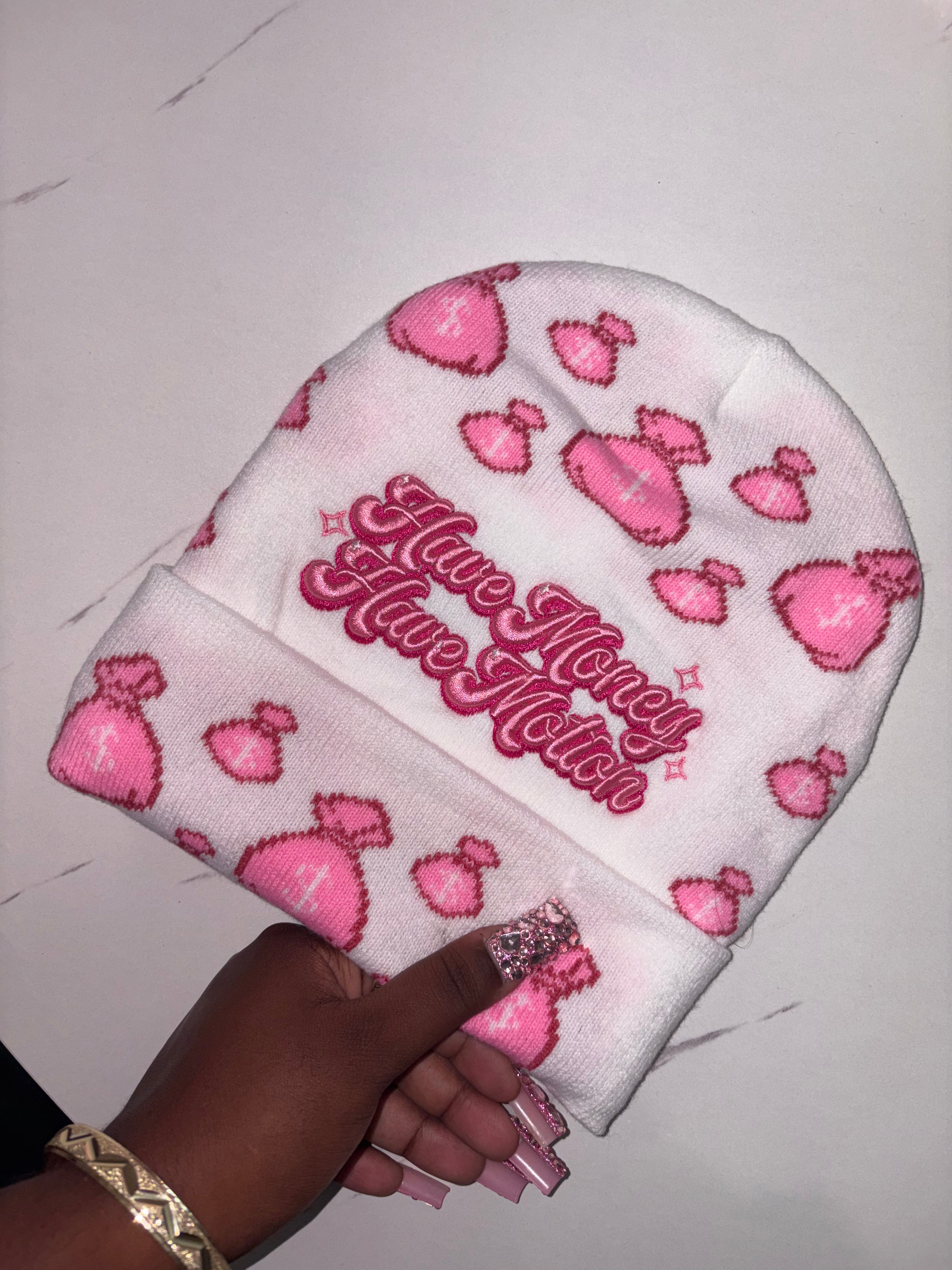 PINK HMHM BEANIE
